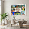 My Favorite Tennis Player Calls Me Dad Canvas Print Wall Art Personalized Custom Photo Father’s Day Gift For Daddy
