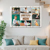 My Favorite Tennis Player Calls Me Mom Canvas Print Wall Art Personalized Custom Photo Mother’s Day Gift For Mommy