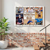 My Favorite Volleyball Player Calls Me Dad Canvas Print Wall Art Personalized Custom Photo Father’s Day Gift For Daddy