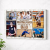 My Favorite Volleyball Player Calls Me Dad Canvas Print Wall Art Personalized Custom Photo Father’s Day Gift For Daddy