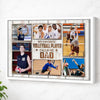 My Favorite Volleyball Player Calls Me Dad Canvas Print Wall Art Personalized Custom Photo Father’s Day Gift For Daddy