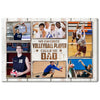 My Favorite Volleyball Player Calls Me Dad Canvas Print Wall Art Personalized Custom Photo Father’s Day Gift For Daddy