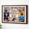 My Favorite Volleyball Player Calls Me Dad Canvas Print Wall Art Personalized Custom Photo Father’s Day Gift For Daddy