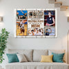 My Favorite Volleyball Player Calls Me Mom Canvas Print Wall Art Personalized Custom Photo Mother’s Day Gift For Mommy