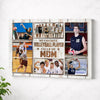 My Favorite Volleyball Player Calls Me Mom Canvas Print Wall Art Personalized Custom Photo Mother’s Day Gift For Mommy
