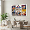 My Favorite Wrestler Calls Me Dad Canvas Print Wall Art Personalized Custom Photo Father’s Day Gift For Daddy