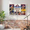 My Favorite Wrestler Calls Me Dad Canvas Print Wall Art Personalized Custom Photo Father’s Day Gift For Daddy