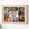 My Favorite Wrestler Calls Me Mom Canvas Print Wall Art Personalized Custom Photo Mother’s Day Gift For Mommy - Natural