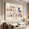 Personalized 1st Birthday Canvas Prints - First Gift - Custom Baby Photo My Year