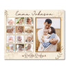 Personalized 1st Birthday Canvas Prints - First Gift - Custom Baby Photo My Year