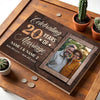 Personalized 20th Anniversary Canvas - Wedding Gift with Custom Photo Wall Art