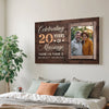 Personalized 20th Anniversary Canvas - Wedding Gift with Custom Photo Wall Art