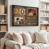 Personalized 30th Wedding Anniversary Canvas - Custom Wall Art Celebrating 30 Years of Marriage