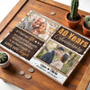 Personalized 40th Anniversary Canvas - Custom Couple Wall Art Gift Unique 40 Years Together Decor