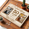 Personalized 50th Anniversary Canvas - Celebrating 50 Years of Marriage with Custom Photo Wall Art