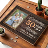 Personalized 50th Anniversary Canvas - Celebrating 50 Years Together with Custom Photo Wall Art