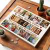 Personalized 60th Birthday Canvas Custom Photo Print Happy 60 Years Wall Art Gift for Dad or Grandpa