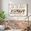 Personalized Aunt Canvas Wall Art Custom Photo The Only Thing Better Than Having You As My Sister Mother’s Day