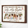 Personalized Aunt Canvas Wall Art Custom Photo The Only Thing Better Than Having You As My Sister Mother’s Day