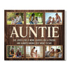 Personalized Auntie Canvas Prints - Gift for - She Loves Like A Mom Custom Photo