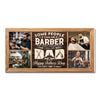 Personalized Barber Dad Canvas Custom Photo Wall Art Some People Call Me The Most Important - 20x10