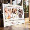 Personalized BFF Canvas Custom Photo Best Friend Wall Art Cute Gift for Besties on Birthday