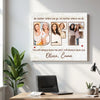 Personalized BFF Canvas Custom Photo Best Friend Wall Art Cute Gift for Besties on Birthday