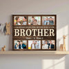 Personalized Brother Canvas Custom Photo Gift for Big from Younger Birthday or Christmas