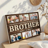 Personalized Brother Canvas Custom Photo Gift for Big from Younger Birthday or Christmas
