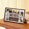 Personalized Brothers Quote Canvas Wall Art Custom Photo Print Inspirational Make the Good Times Better Decor