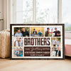 Personalized Brothers Quote Canvas Wall Art Custom Photo Print Inspirational Make the Good Times Better Decor