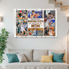 Personalized Canvas Print Wall Art - My Favorite Basketball Player Calls Me Mom