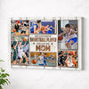 Personalized Canvas Print Wall Art - My Favorite Basketball Player Calls Me Mom - No Frame / 12x9