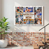 Personalized Canvas Print Wall Art - My Favorite Basketball Player Calls Me Mom