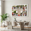 Personalized Canvas Print Wall Art - My Favorite Basketball Player Calls Me Dad
