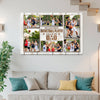 Personalized Canvas Print Wall Art - My Favorite Basketball Player Calls Me Dad