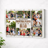 Personalized Canvas Print Wall Art - My Favorite Basketball Player Calls Me Dad - No Frame / 12x9