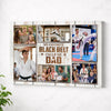 Personalized Canvas Print Wall Art - My Favorite Black Belt Karate Calls Me Dad - No Frame / 12x9