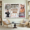Personalized Canvas Print Wall Art - My Favorite Black Belt Karate Calls Me Mom