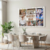 Personalized Canvas Print Wall Art - My Favorite Black Belt Karate Calls Me Dad
