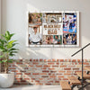 Personalized Canvas Print Wall Art - My Favorite Black Belt Karate Calls Me Dad