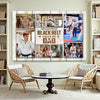 Personalized Canvas Print Wall Art - My Favorite Black Belt Karate Calls Me Dad