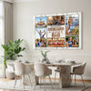 Personalized Canvas Print Wall Art - My Favorite Cheerleader Calls Me Dad