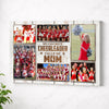 Personalized Canvas Print Wall Art - My Favorite Cheerleader Calls Me Mom - No Frame / 12x9
