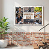 Personalized Canvas Print Wall Art - My Favorite Football Player Calls Me Dad