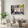 Personalized Canvas Print Wall Art - My Favorite Football Player Calls Me Dad