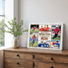 Personalized Canvas Print Wall Art - My Favorite Football Player Calls Me Mom