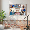 Personalized Canvas Print Wall Art - My Favorite Gymnast Calls Me Dad