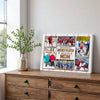 Personalized Canvas Print Wall Art - My Favorite Hockey Player Calls Me Mom