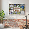 Personalized Canvas Print Wall Art - My Favorite Lacrosse Player Calls Me Mom